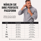 Herren Waffelstrick Viertelreißverschluss T-Shirt